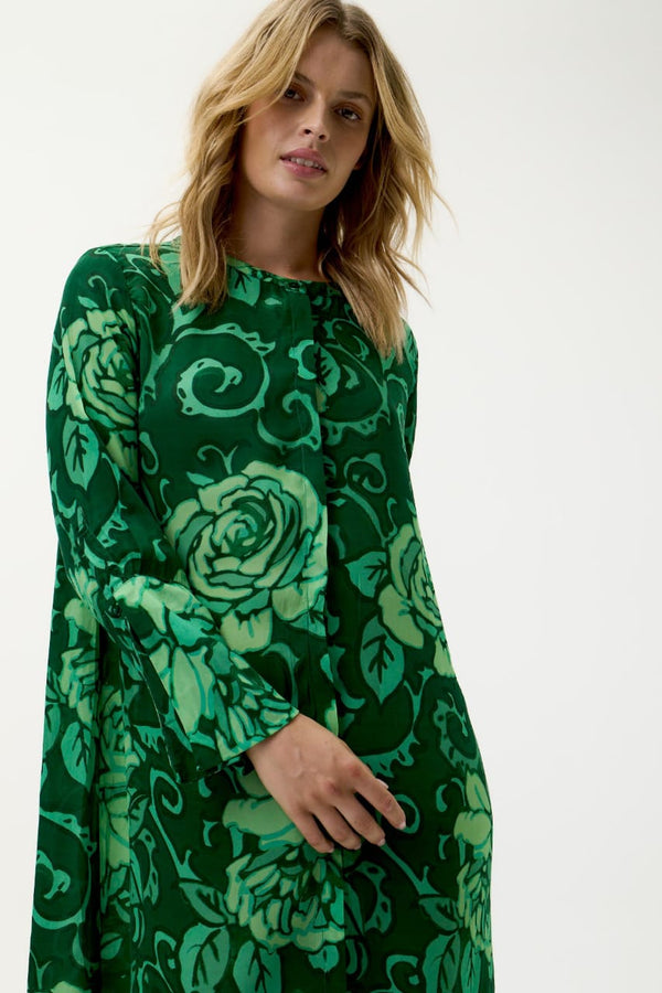 ONE SEASON India Dress- Emerald