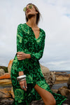 ONE SEASON India Dress- Emerald