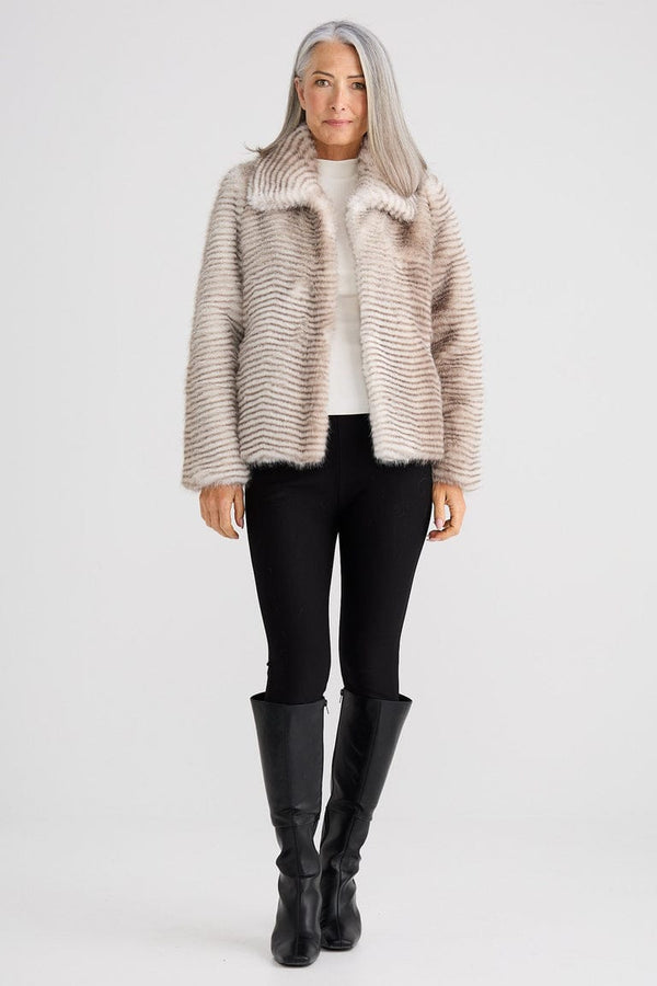 Brave and True Steinway Jacket - Grey Stripe