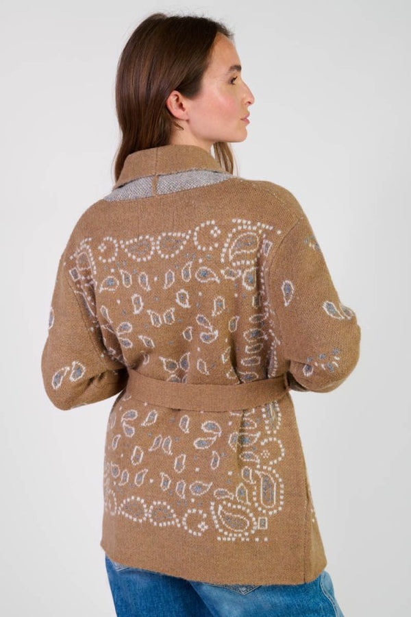 Le Temps Cardigan- TAN