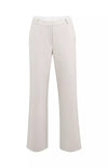 YAYA Soft Woven Trousers- Heather Grey Melange