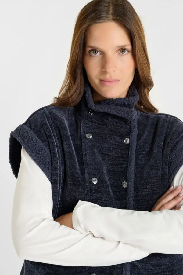 Le Temps Des Cerises Fuji Jacket - Night Sky