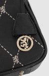 PRINGLE Argyle AOP Small Shoulder Bag - Black