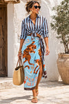 Made In Italy Wrap skirt - Unique Print