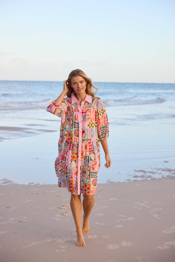 Holiday Dress - Pink