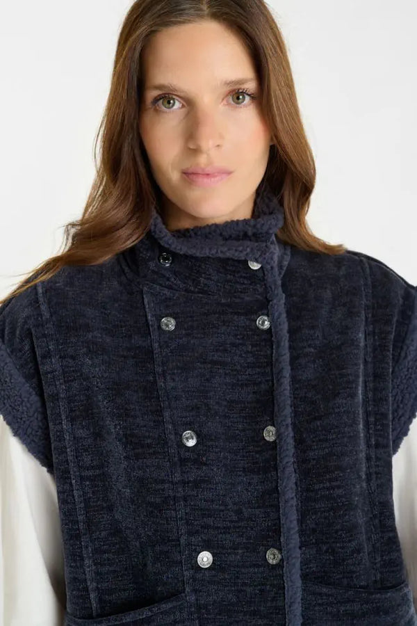 Le Temps Des Cerises Fuji Jacket - Night Sky