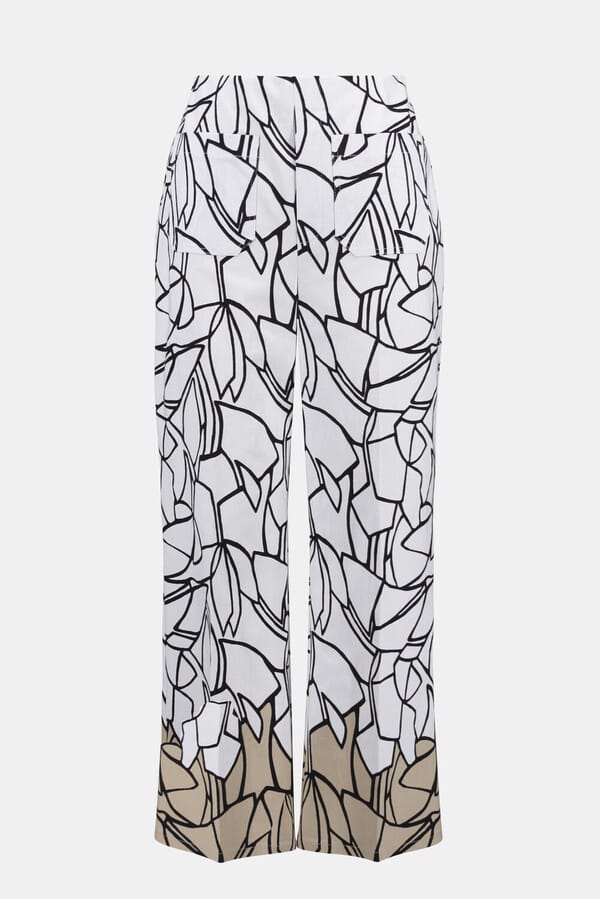 Joseph Ribkoff Pant-vanilla/Multi