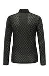 YAYA Mesh Top - Phantom Dessin