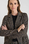 Le Temps Des Cerises Caloun Blazer Jacket - Leopard print