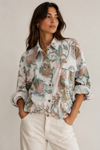 Made In Italy Paisley Jacket - White