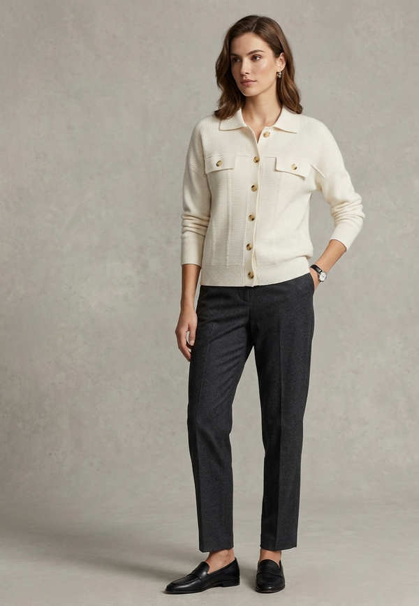 SUNNY STUDIO Knit- Ecru