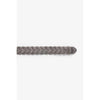 Le temps Braided Gunmetal Kebir Belt-Gunmetal