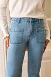 La Petite Etoile Sonny Flare Jean - Stone