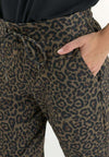 Le Temps Des Cerises Pant - Leopard Print