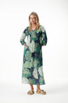ONESEASON Mia Dress - Monstera Night-Green