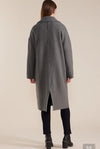 SIROCCO Boiled Wool Coat - Sage