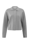 YAYA Cardigan - Light Metal Grey