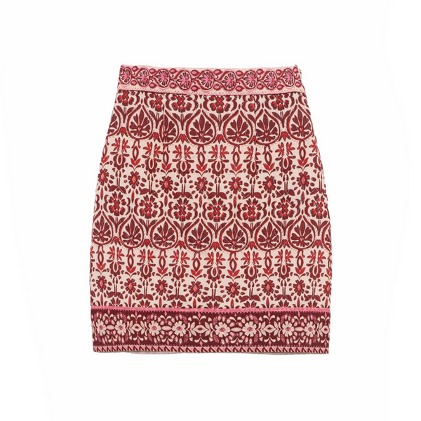 La Petite Etoile Mini-Skirt - Burgundy Gypsy