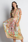 LulaSoul Pellicano Midi Dress - Mint