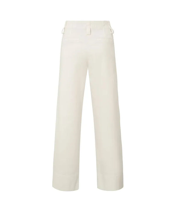 YAYA Drawstring Trousers - Off White