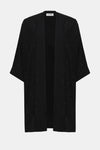 Joseph Ribkoff Rhinestones Knit Cover-Up - Black