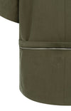 YAYA Woven Blazer with Short Sleeves & detachable zip hem