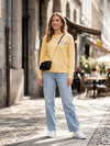 Made in Italy Baby Alpaca Round Neck Sweater with Lurex heart