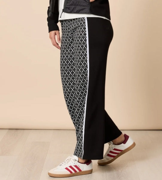 Threadz Spliced Pant - Black Ivory