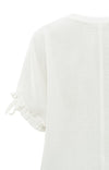 YAYA V-neck Top - Off White