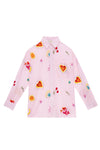 La Petite Etoile Blouse - Rose & Ecru