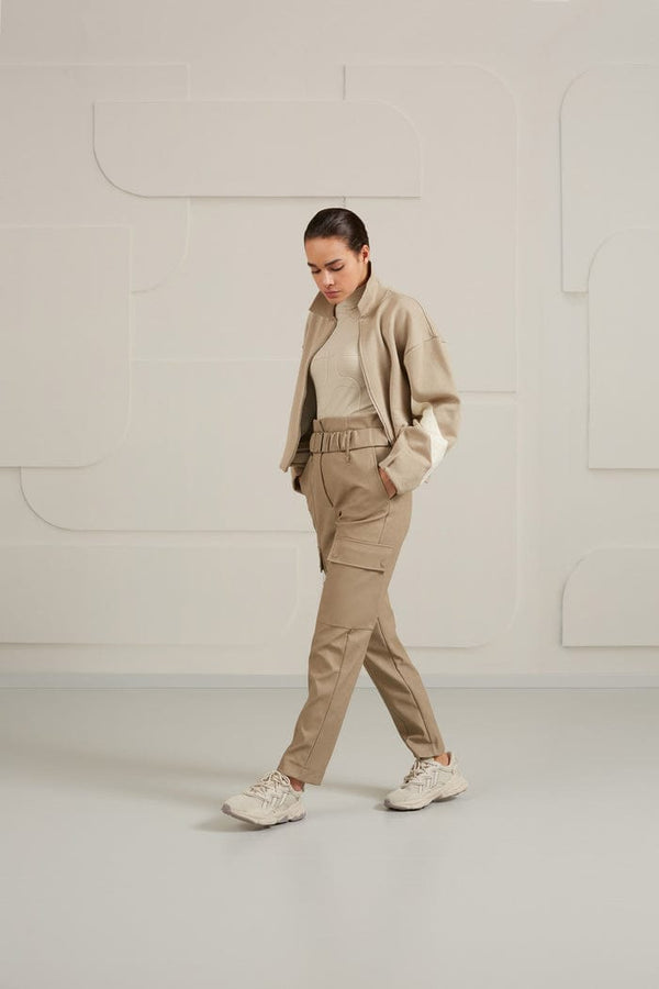 YAYA Cardigan - Aluminium Beige