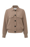 YAYA Woven jacket- Sinopia Fresco Brown