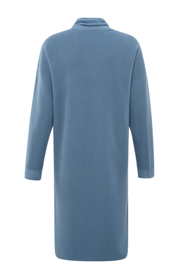 YAYA Long Cardigan- Infinity Blue
