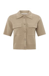 YAYA Cardigan - Humus beige