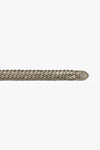Le temps Gold woven Brunell belt-Gold