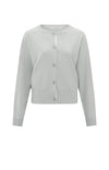 YAYA Batwing Cardigan -Grey Melange