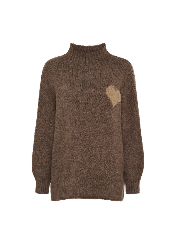 Marta Du Chateau Mdccedar Knit - Fango/LightCamel
