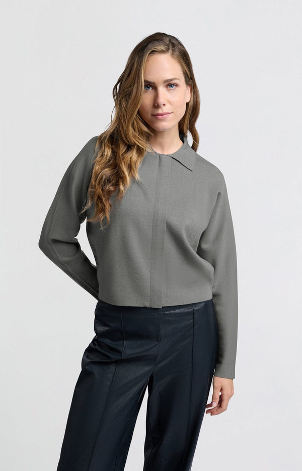 YAYA Cardigan - Light Metal Grey