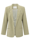 YAYA Loose Fit Blazer - Soft Green