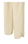 YAYA Elastic Waistband Trousers - Soft Grey Dessin