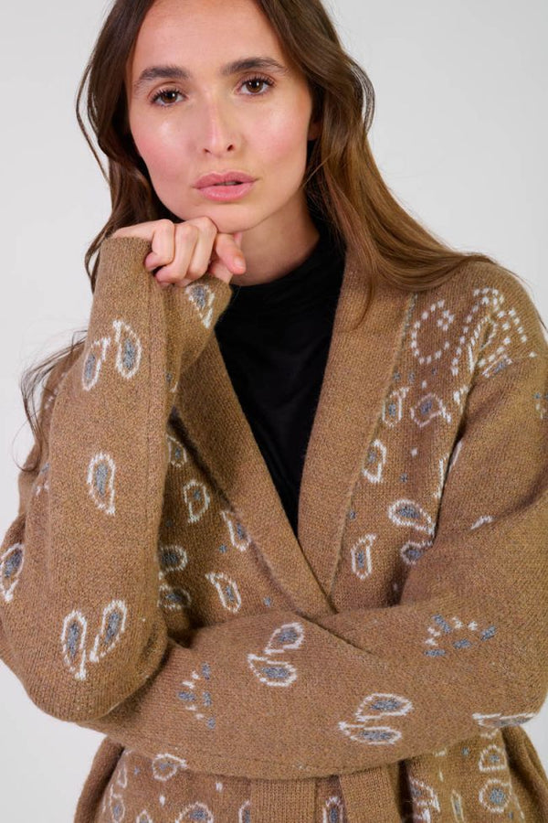 Le Temps Cardigan- TAN