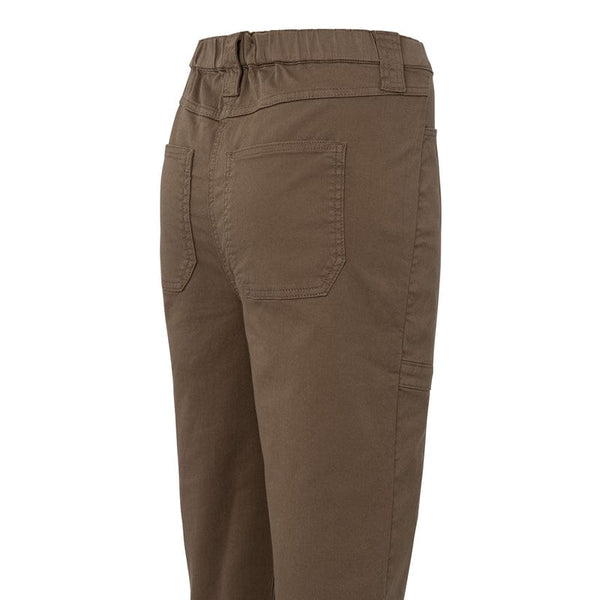 Cargo trousers with pockets and a zip fly in loose fitCaribou Brown