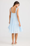 Holiday Saunter Dress - Ice Blue