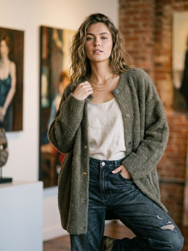 Faux Fur Coat