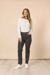 Gordon Smith Bow Tie Print Pant - Black/White
