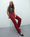 Andam trouser Red-107