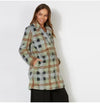 Brave+True Coat -Jungle sage check