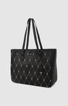 PRINGLETote Bag - Argyle Print Black