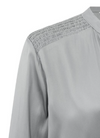 YAYA V-neck Blouse - Paloma Grey