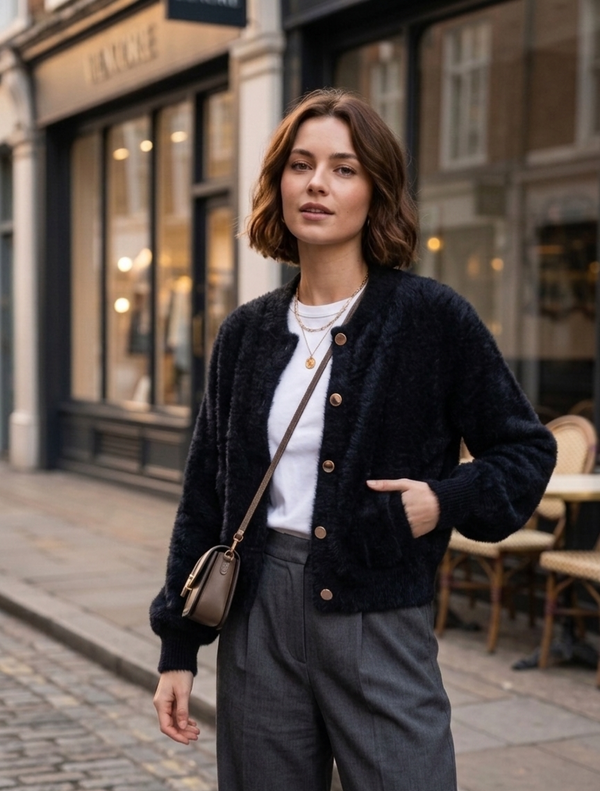 Faux Fur Jacket